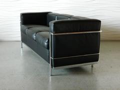 LC2 Petit Modele Three-Seat Sofa