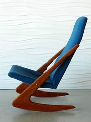 Danish Teak Rocker by Mogens Kold