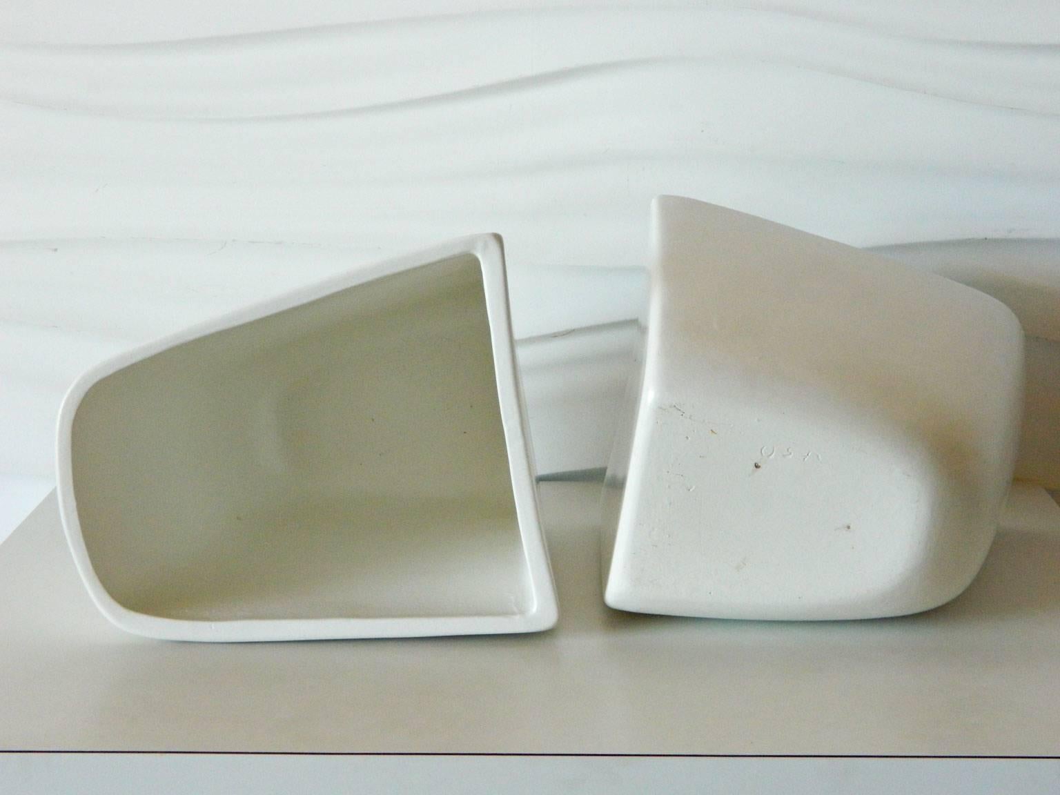 Pair of Malcolm Leland Domino Planters for Architectural Pottery In Good Condition In Baltimore, MD