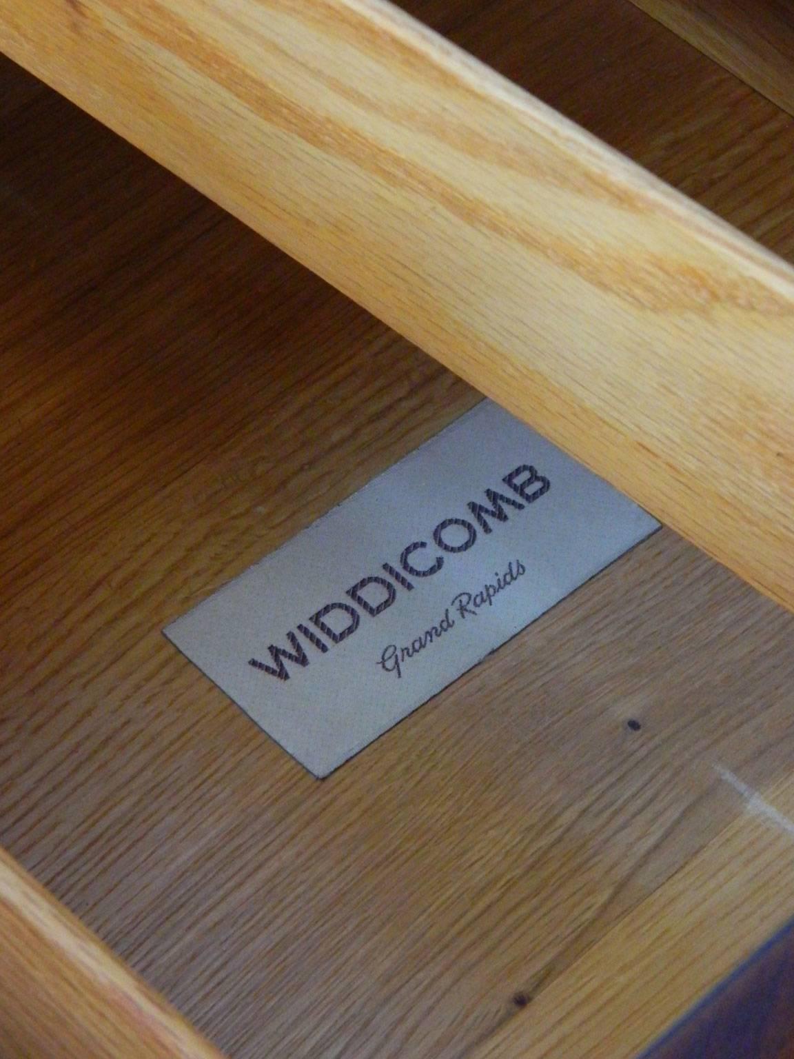 Mid-Century Modern Walnut Dresser by Widdicomb Furniture Co 3