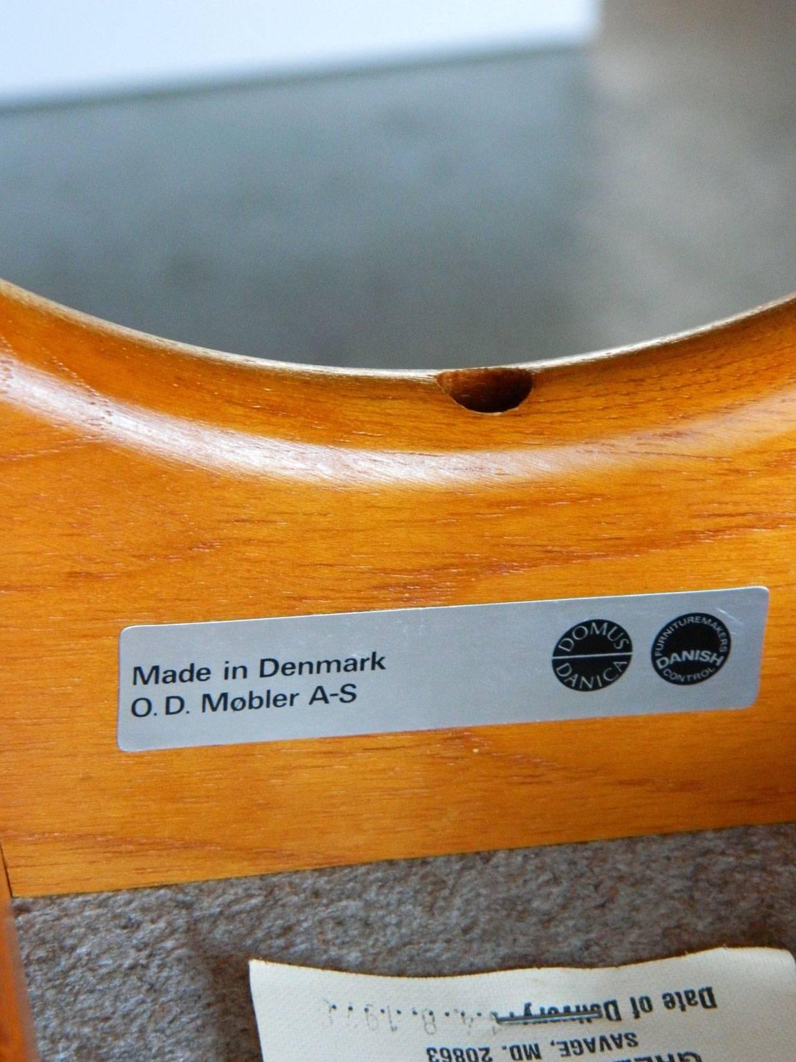 Eric Buck Teak Bar Stool 1