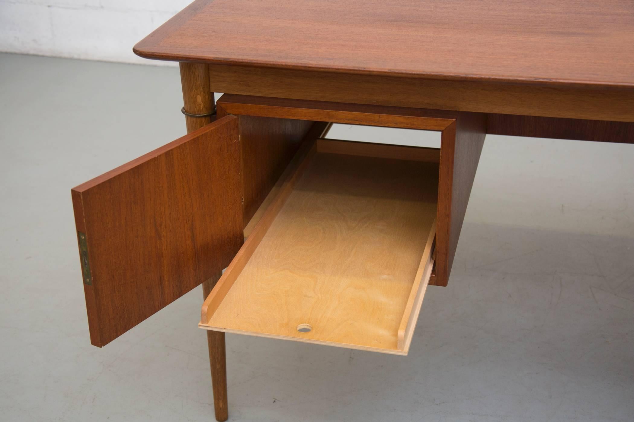 Mid-Century Danish Teak Desk 1