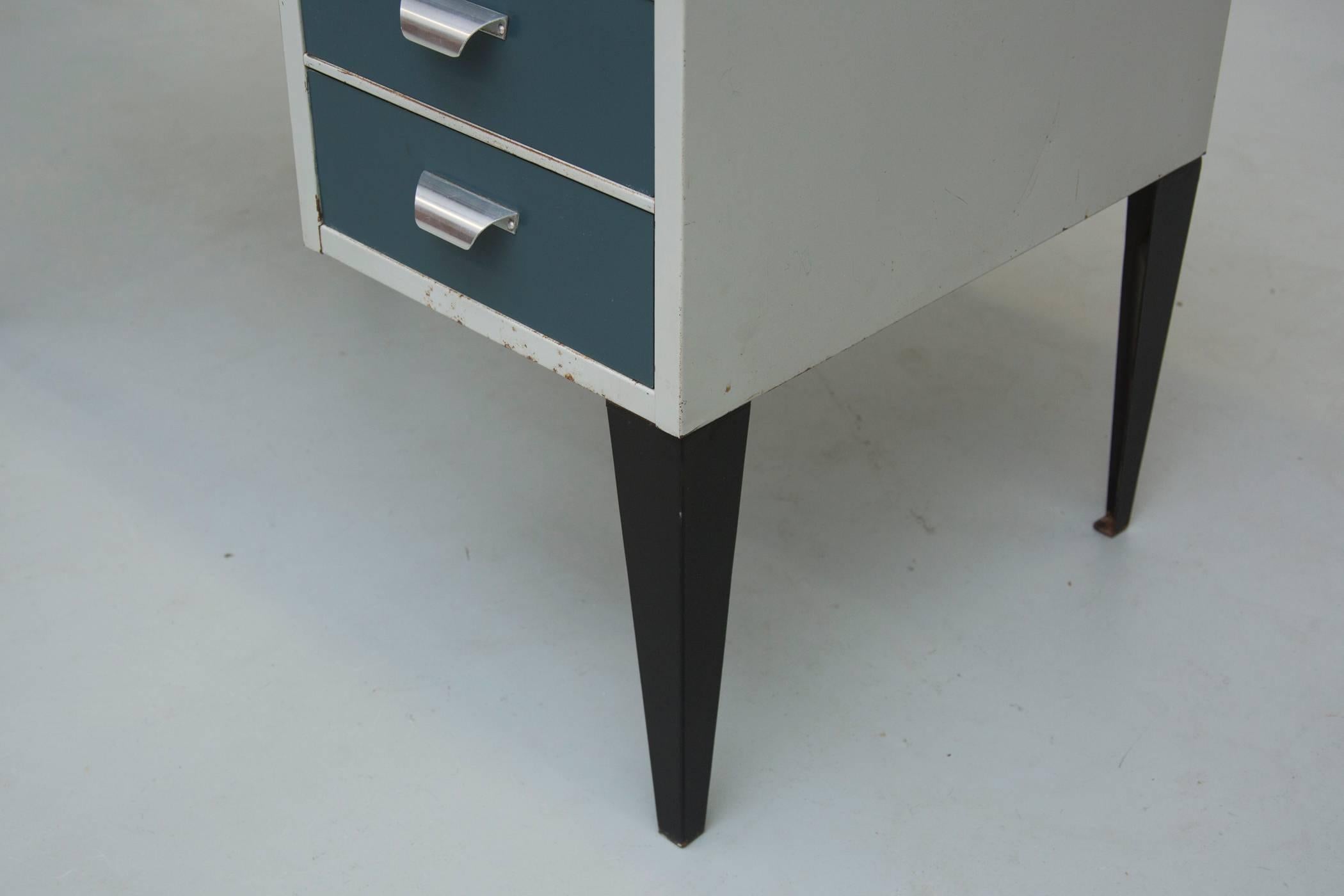 Friso Kramer Style Small Industrial Desk 2
