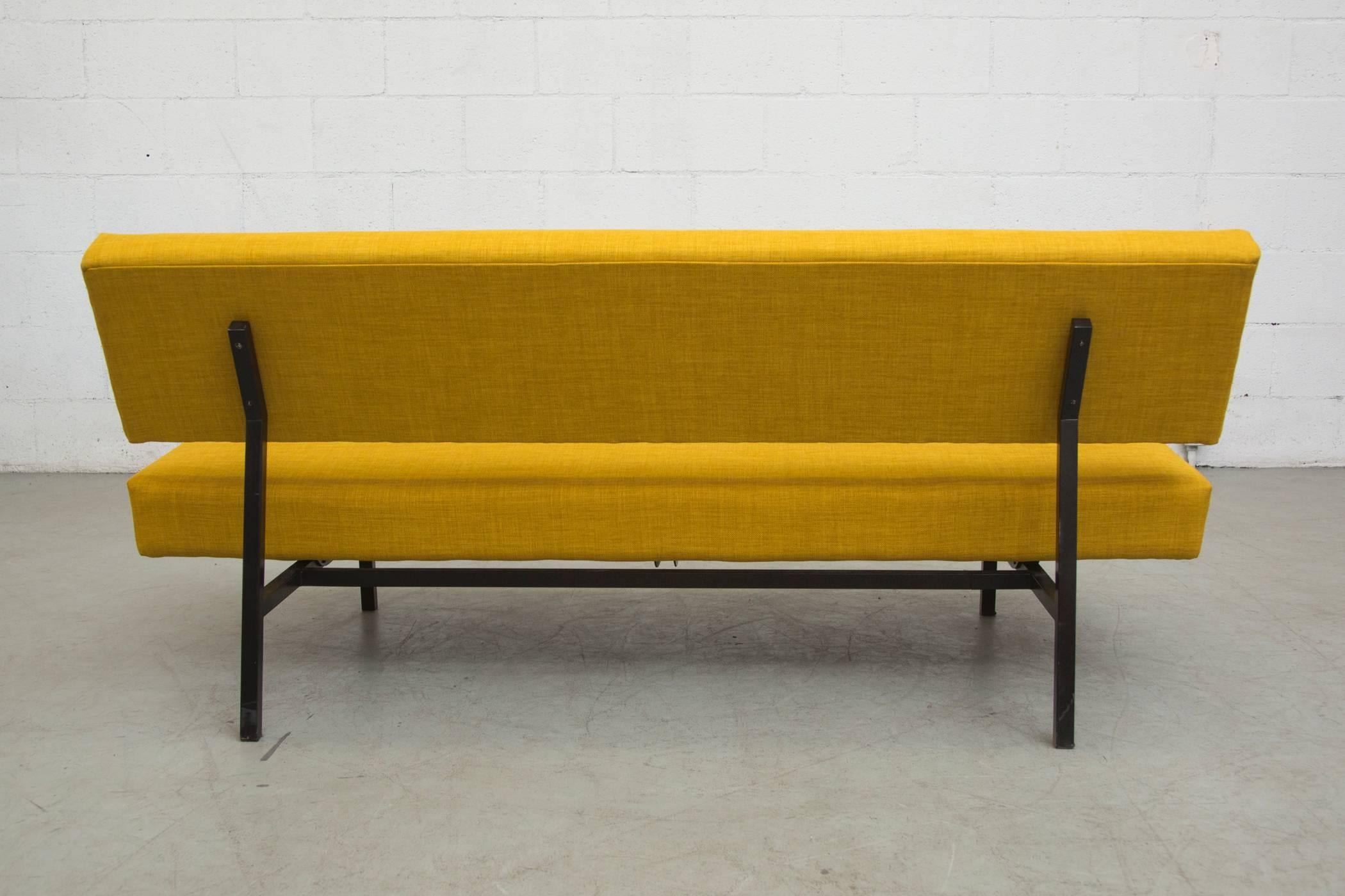 Dutch Martin Visser Style Sofa for 't Spectrum in Sunshine Yellow