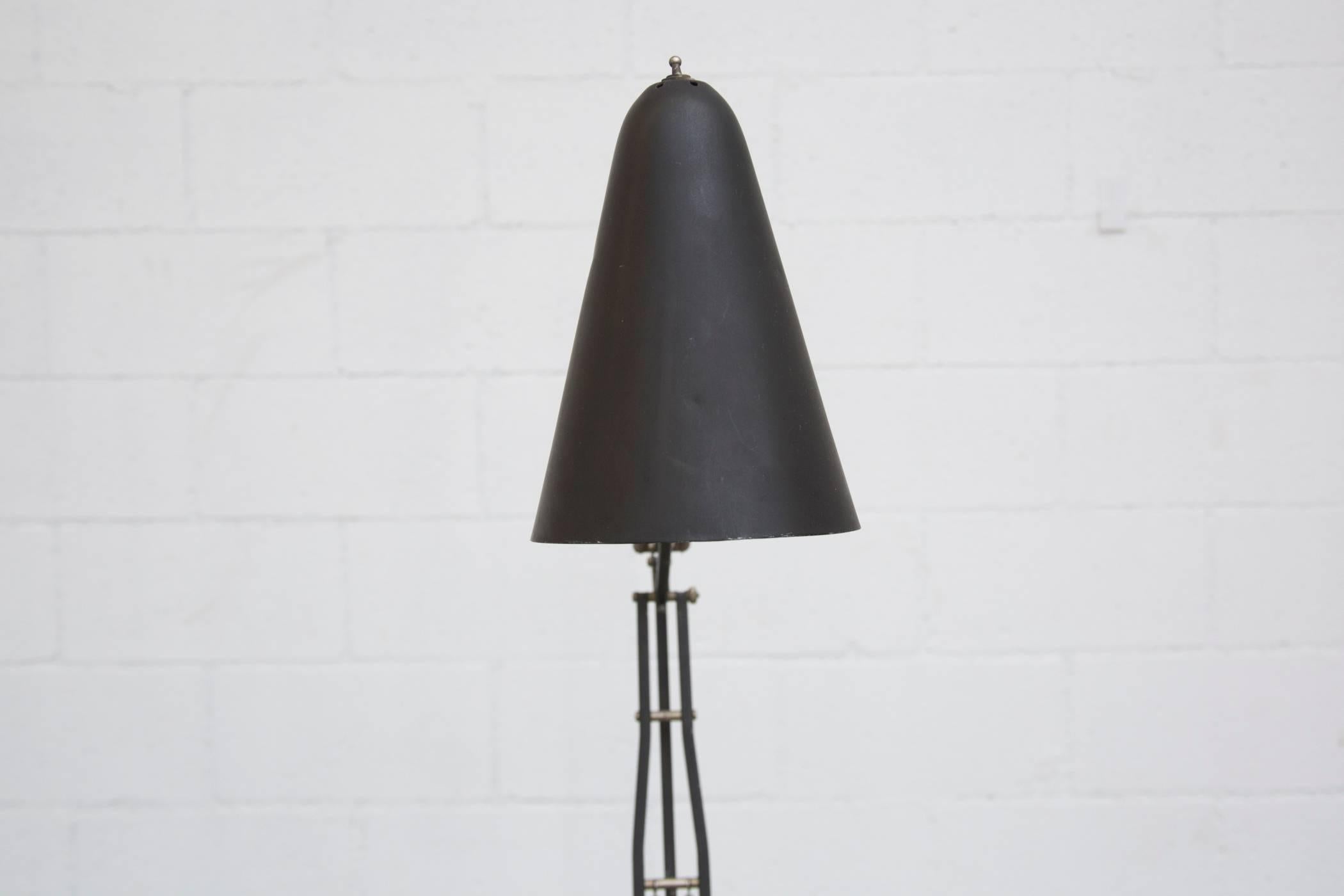 Mid-Century Modern Original Rolling Drafting Lamp