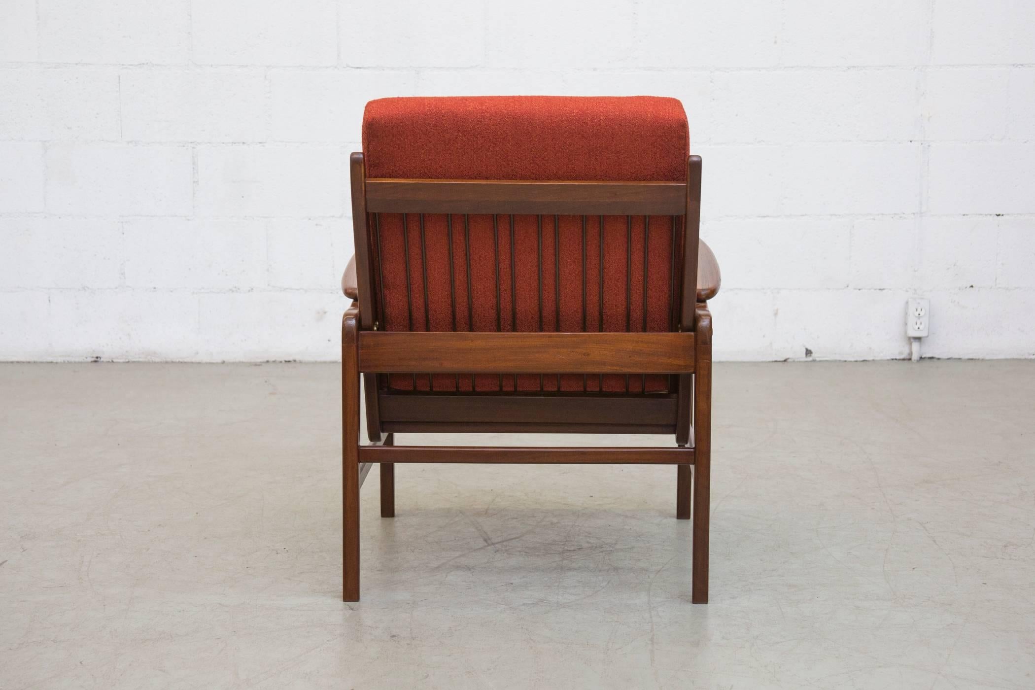 Mid-20th Century Pair of Low Teak Robert Parry 1950s Lounge Chairs