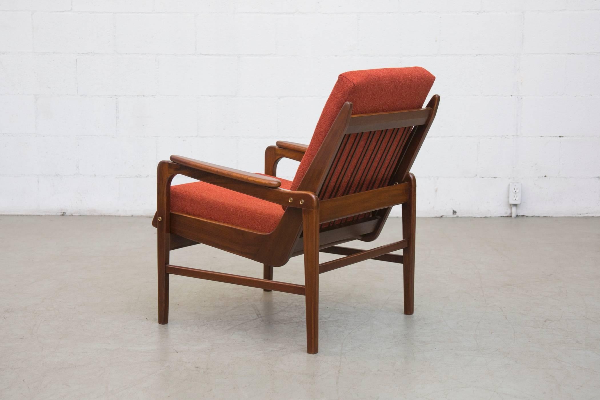 Pair of Low Teak Robert Parry 1950s Lounge Chairs In Good Condition In Los Angeles, CA