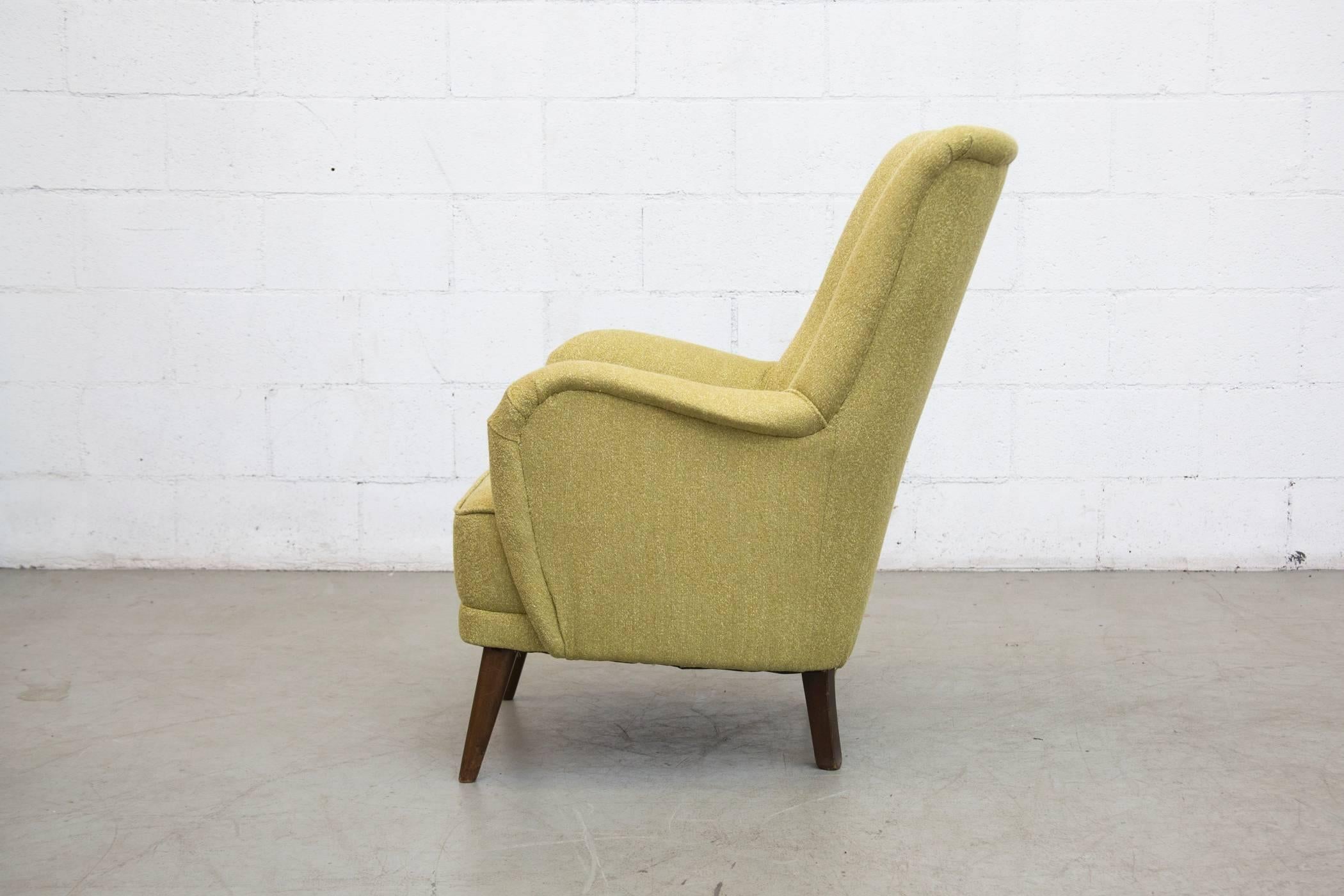 Dutch Lovely Green Theo Ruth for Artifort Lounge Chair