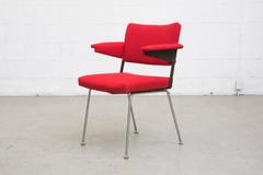 Ensemble de quatre fauteuils Gispen n°11 par A.R. Cordemeijer