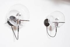 Pair of RAAK Bubble Globe Wall Sconces