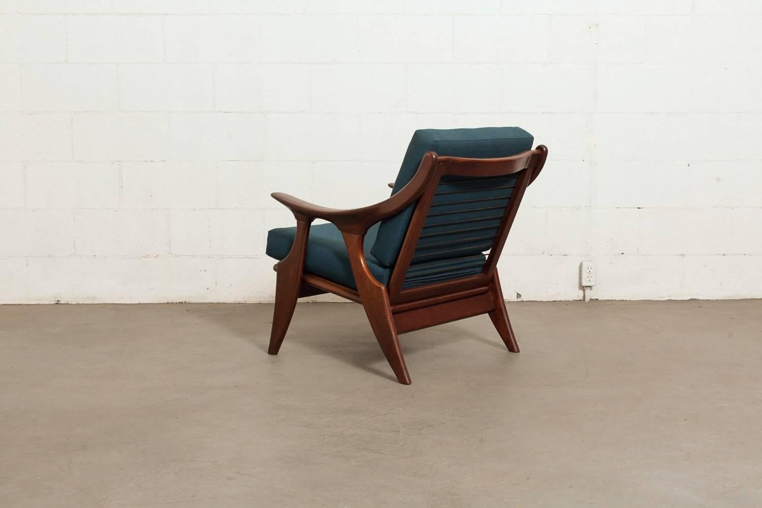 Mid-Century Modern Teak Lounge Chair by De Ster In Good Condition In Los Angeles, CA