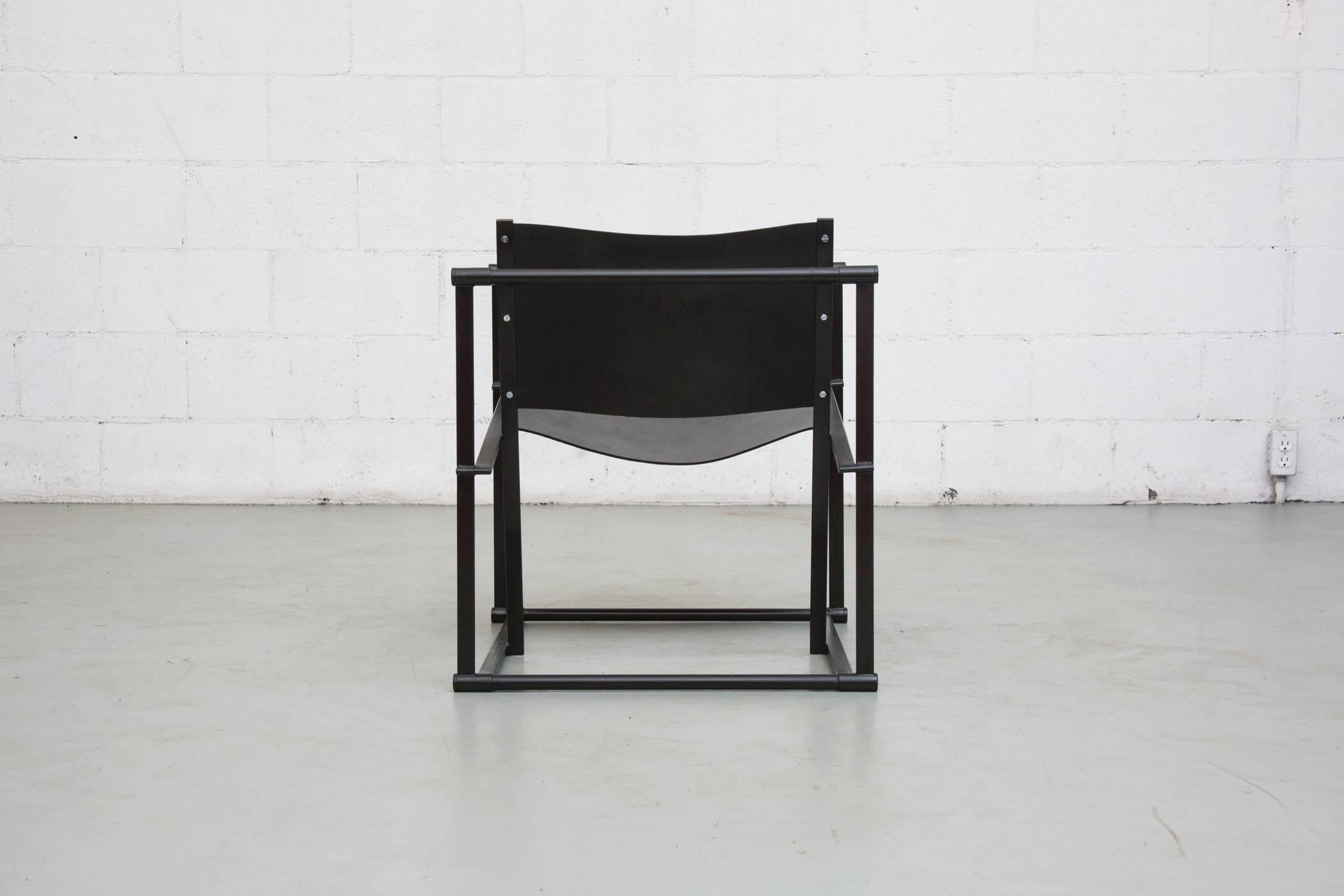 Enameled Cube Lounge Chair by Radboud Van Beekum for Pastoe
