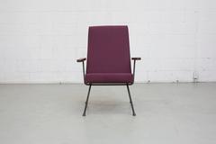 Gispen 1409 Highback Armchair In New Plum Fabric