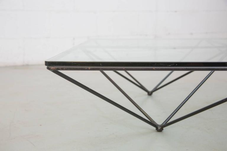 Paolo Piva Alanda Pyramid Table For B And Italia At 1stdibs Mid Century Modern Paolo Piva Alanda Pyramid Table For B Italia