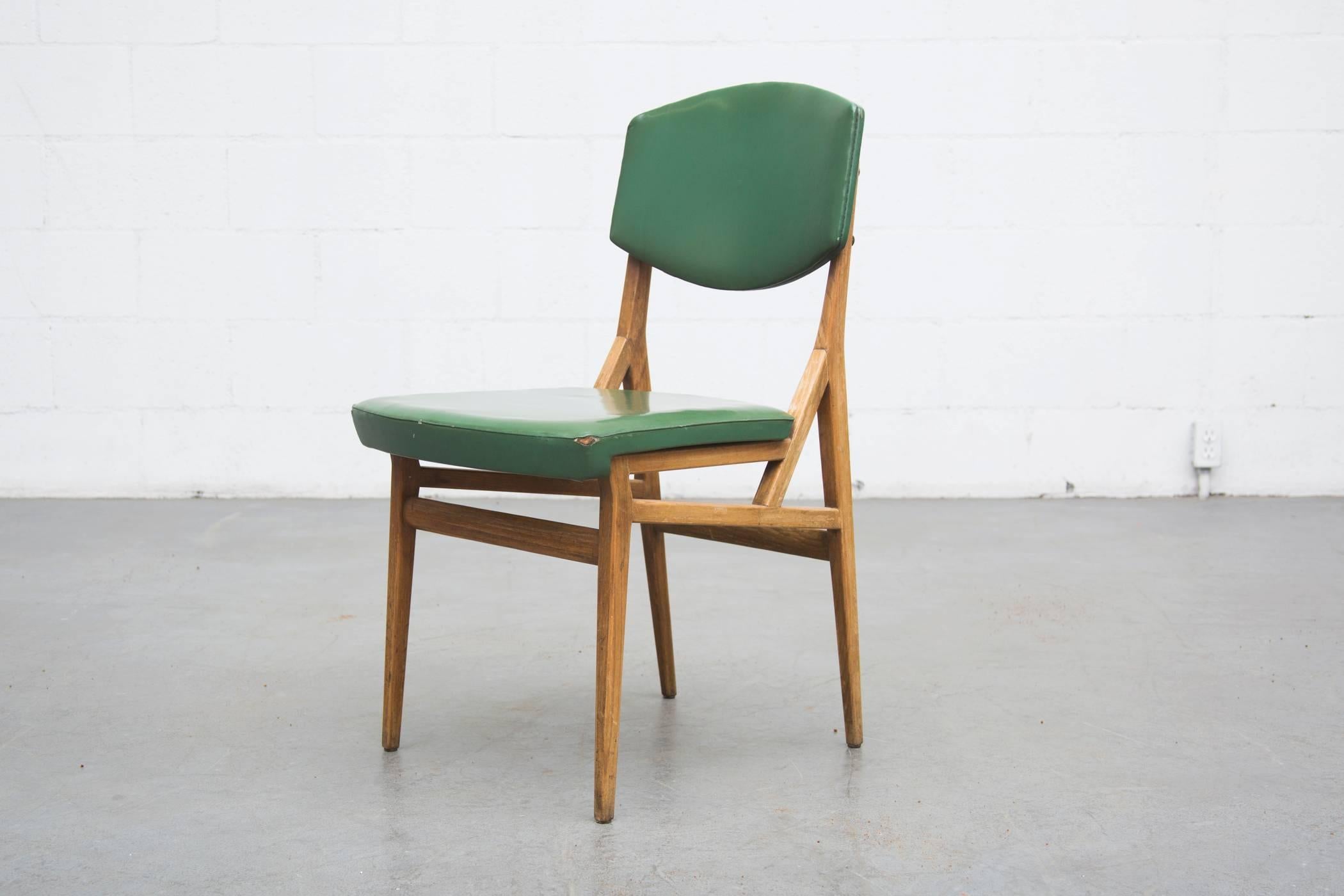 Mid-Century Modern Gio Ponti Cassina Set of Four Dining Chairs