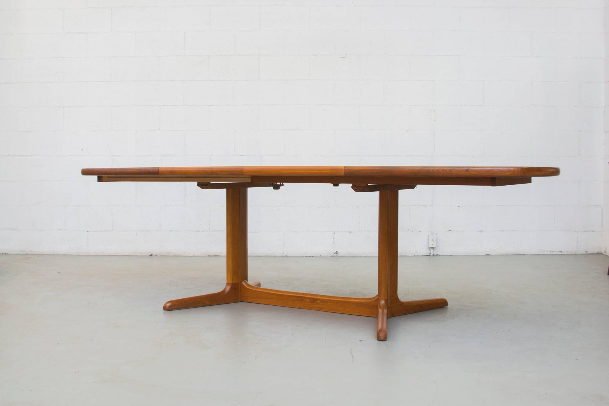 Mid-Century Modern Niels Moller Dining Table with Extension Leaves