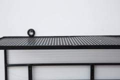 Pilastro Matégot Style Industrial Wire Coat Rack