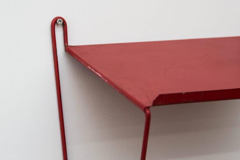Pilastro Perforated Metal Wall Mount Telephone Table at 1stDibs wall