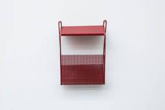Pilastro Perforated Metal Wall Mount Telephone Table