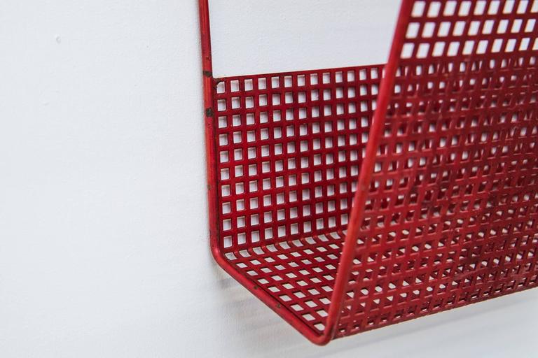 Pilastro Perforated Metal Wall Mount Telephone Table at 1stDibs wall
