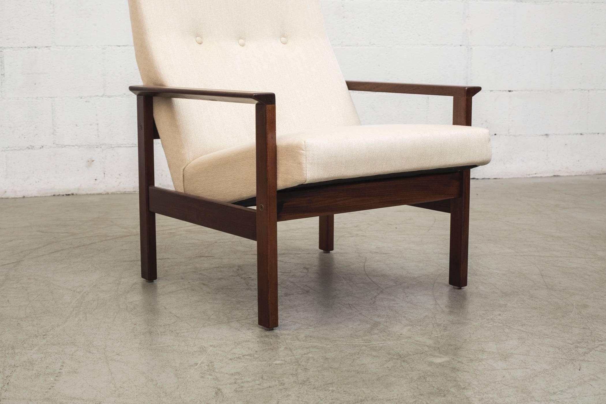 Teak Yngve Ekström High Back F06 Lounge Chair for Pastoe
