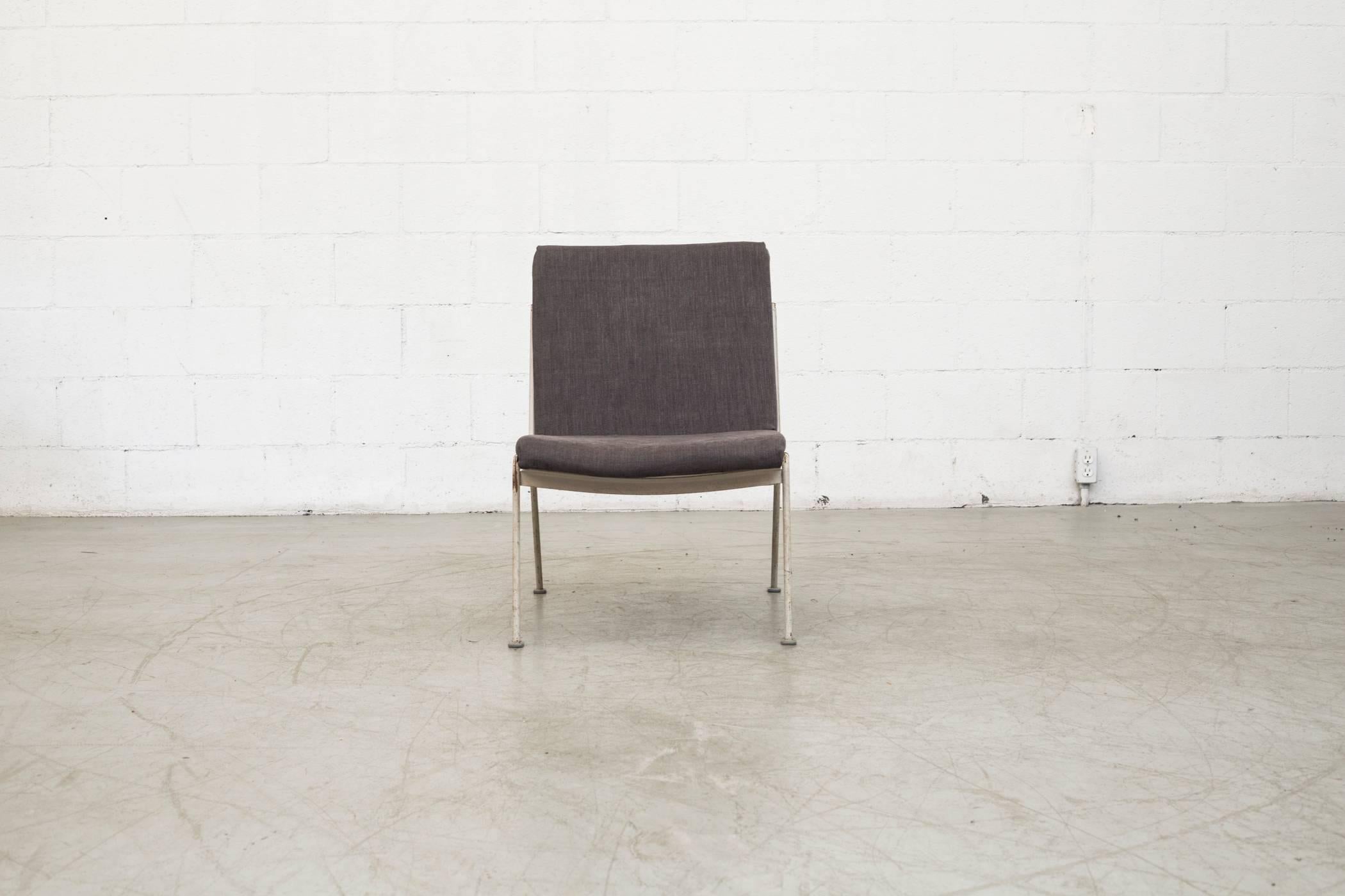 Mid-Century Modern Wim Rietveld Armless Oase Lounge Chair for Ahrend de Cirkel