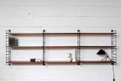 Adriaan Dekker for Tomado, Three Section Wall Mount Bookshelf