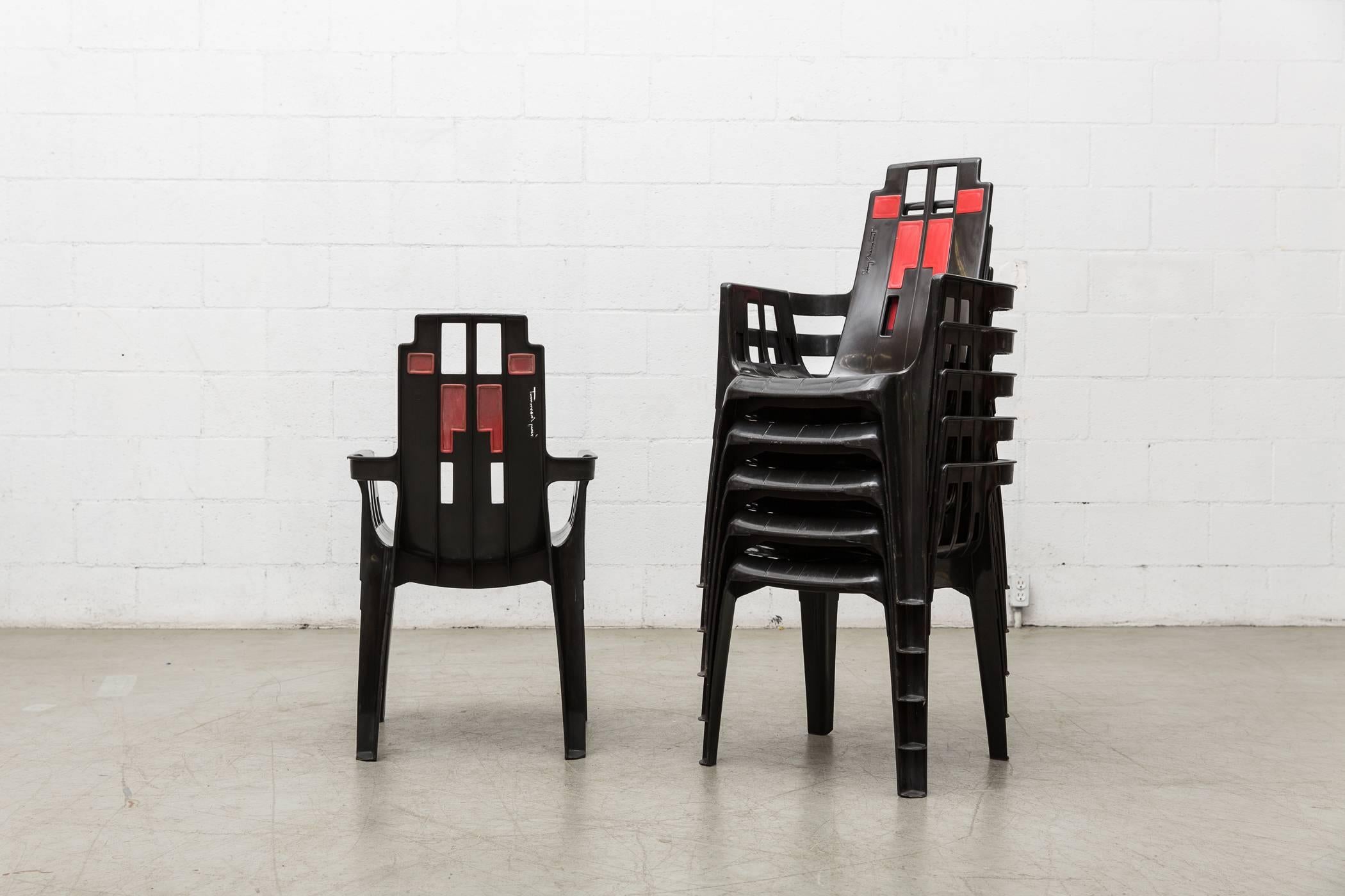 French Pierre Paulin 'Boston' Chairs for Henry Massonnet For Sale
