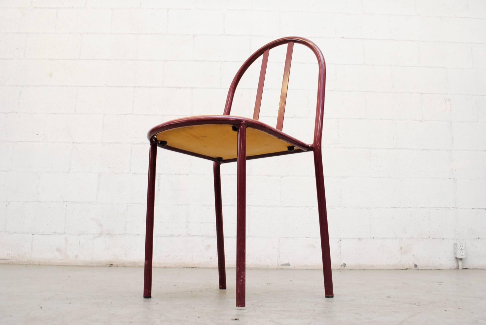 Wood Thonet Style Stacking Chairs