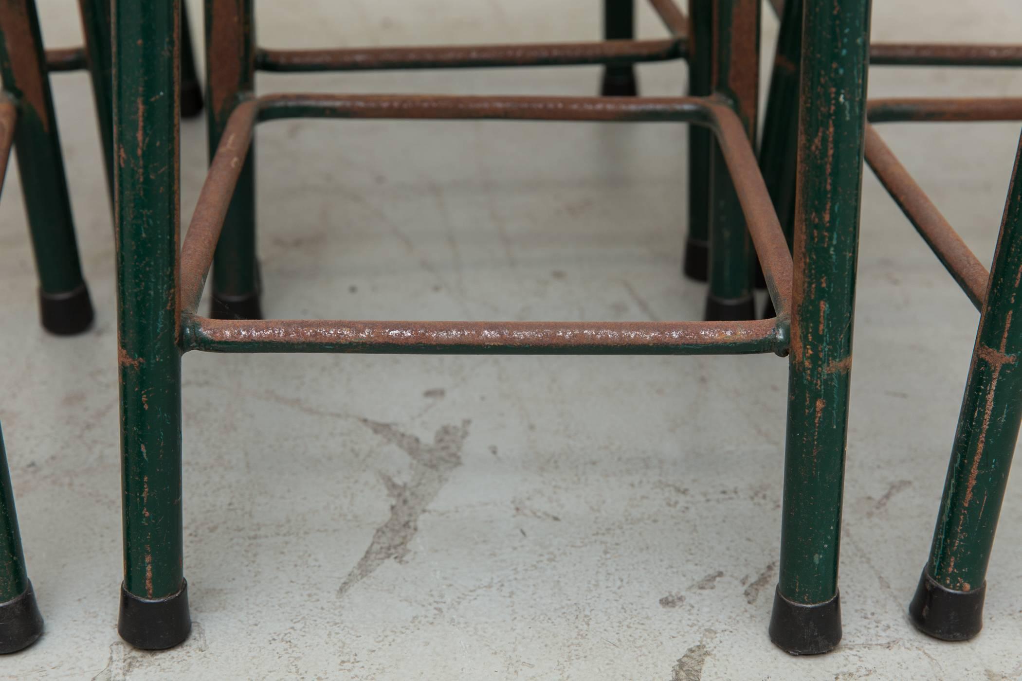 vintage science lab stools