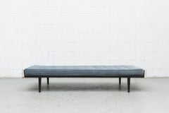A.R. Cordemeyer Industrial Daybed with Tufted Velvet Mattress