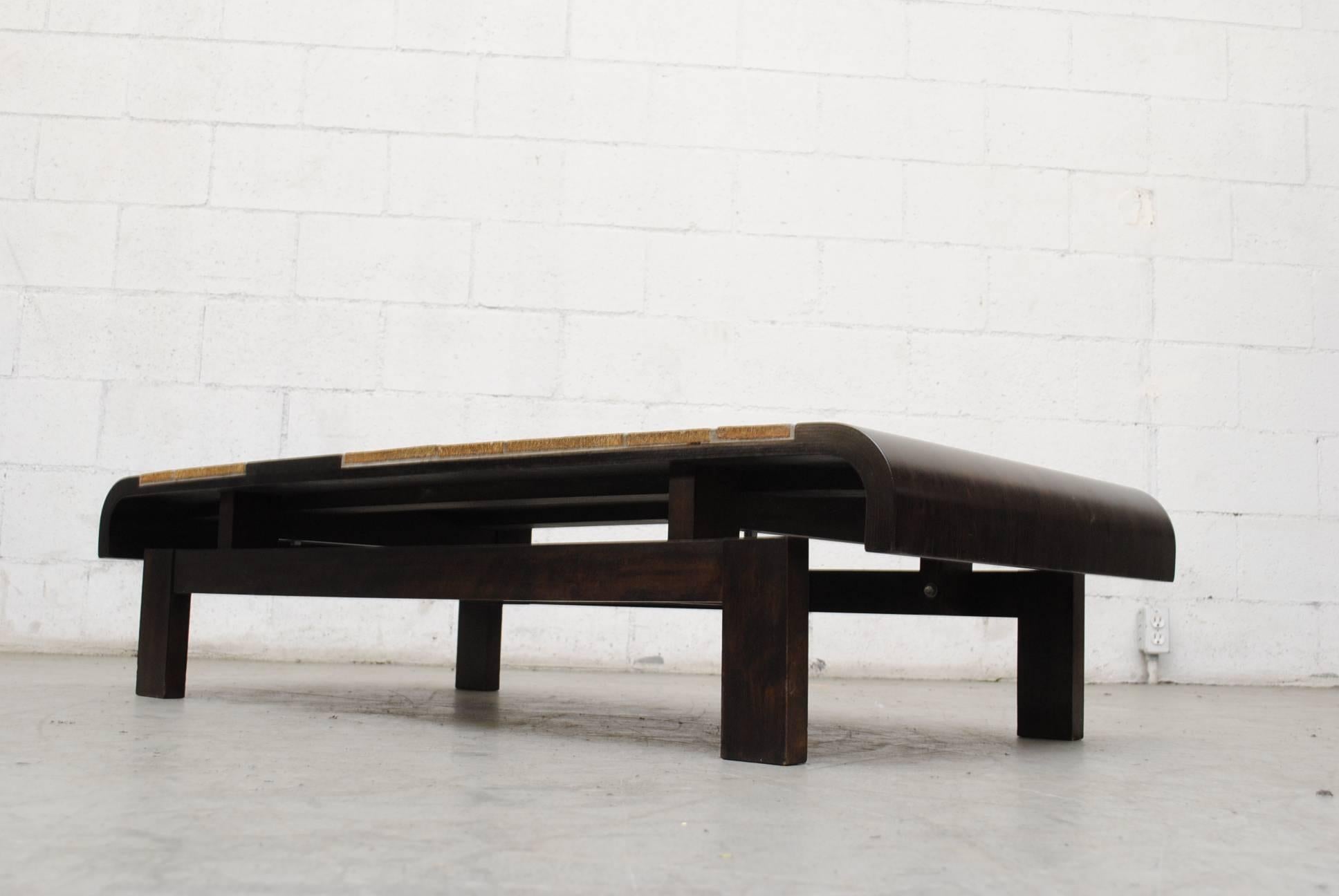 Roger Capron Rectangular 'Garrigue' Coffee Table In Good Condition In Los Angeles, CA