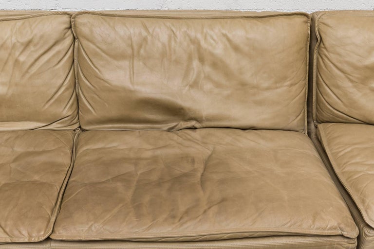 Walter Knoll Leather Sectional Sofa at 1stDibs walter knoll sectional