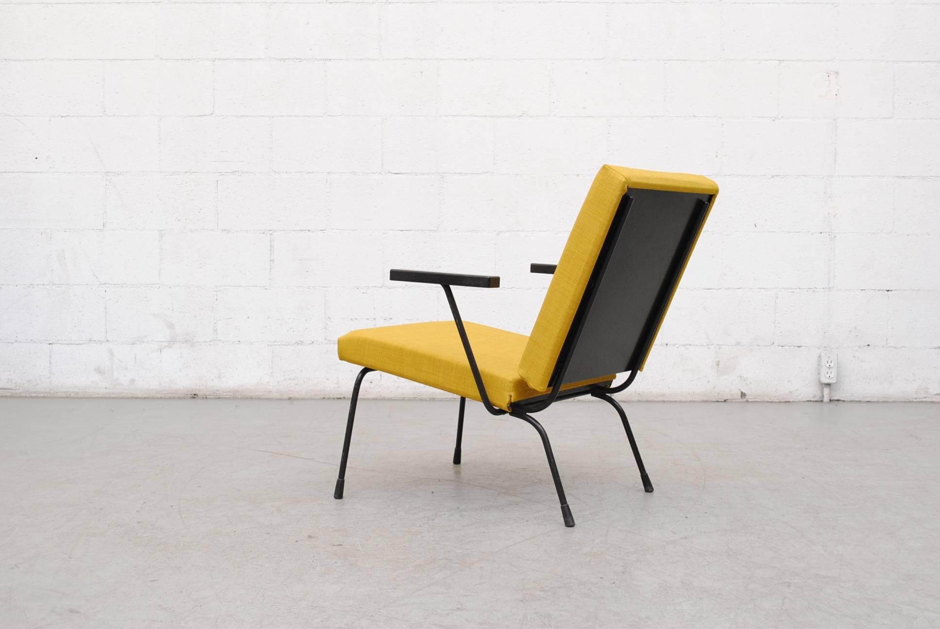 Pair of Wim Rietveld Chair No. 1407 Lounge Chairs for Gispen In Good Condition In Los Angeles, CA