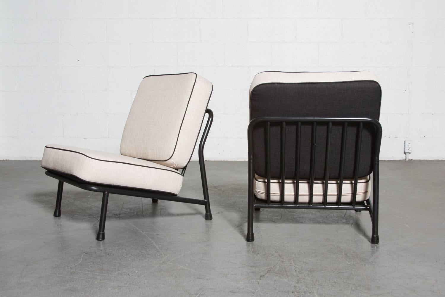 Mid-Century Modern Pair of Alf Svensson Swedish Easy Chairs