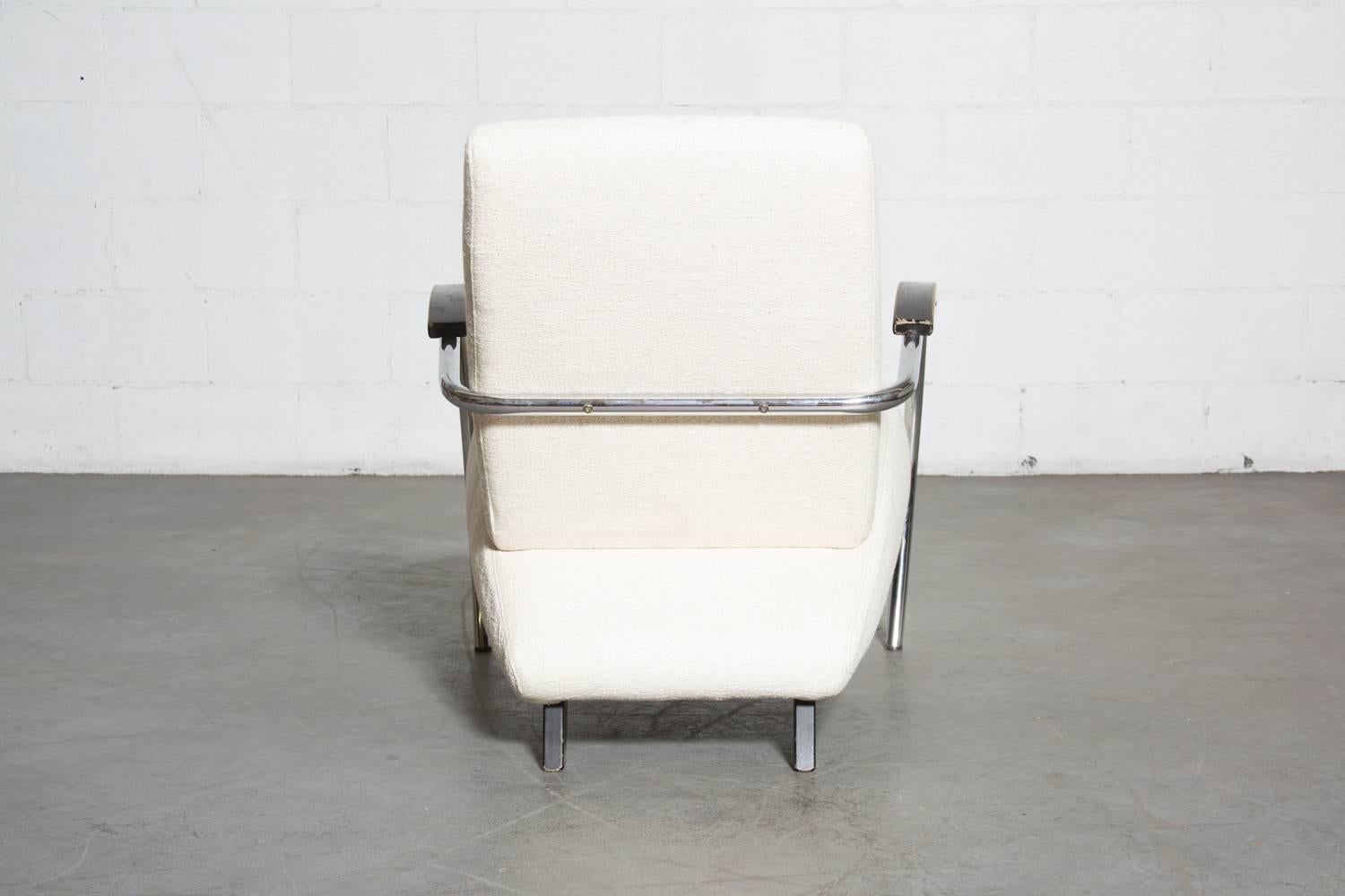 Painted Gelderland Deco Lounge Chair 5470 by Jan des Bouvrie