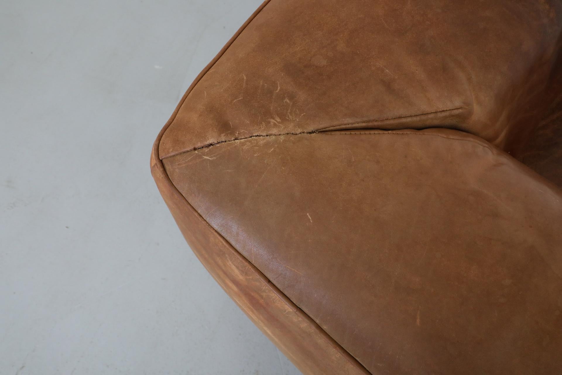 1980's Cognac Leather 