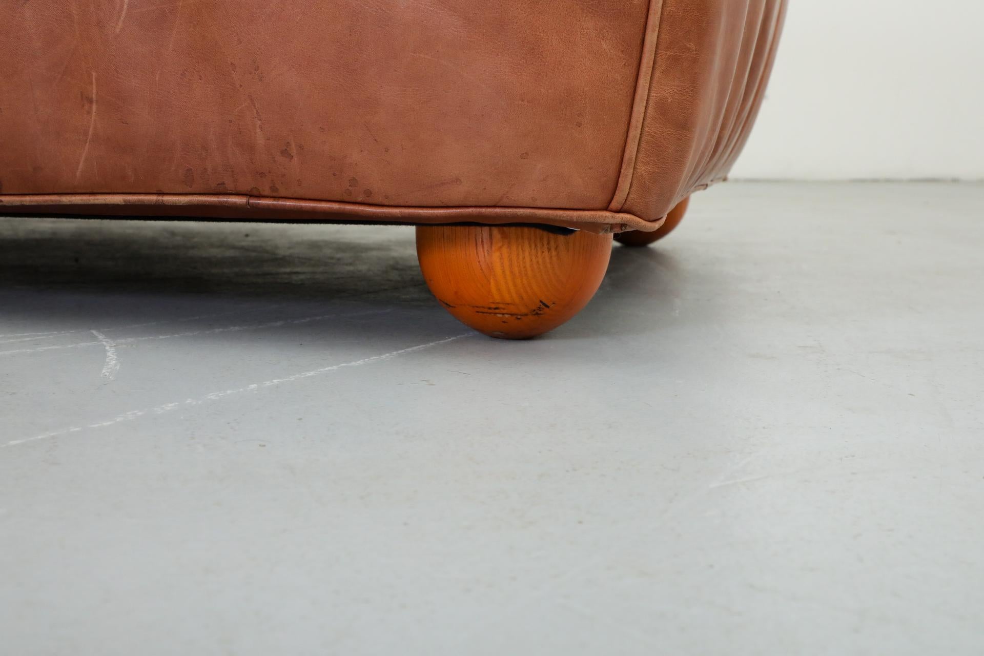 1980's Cognac Leather 