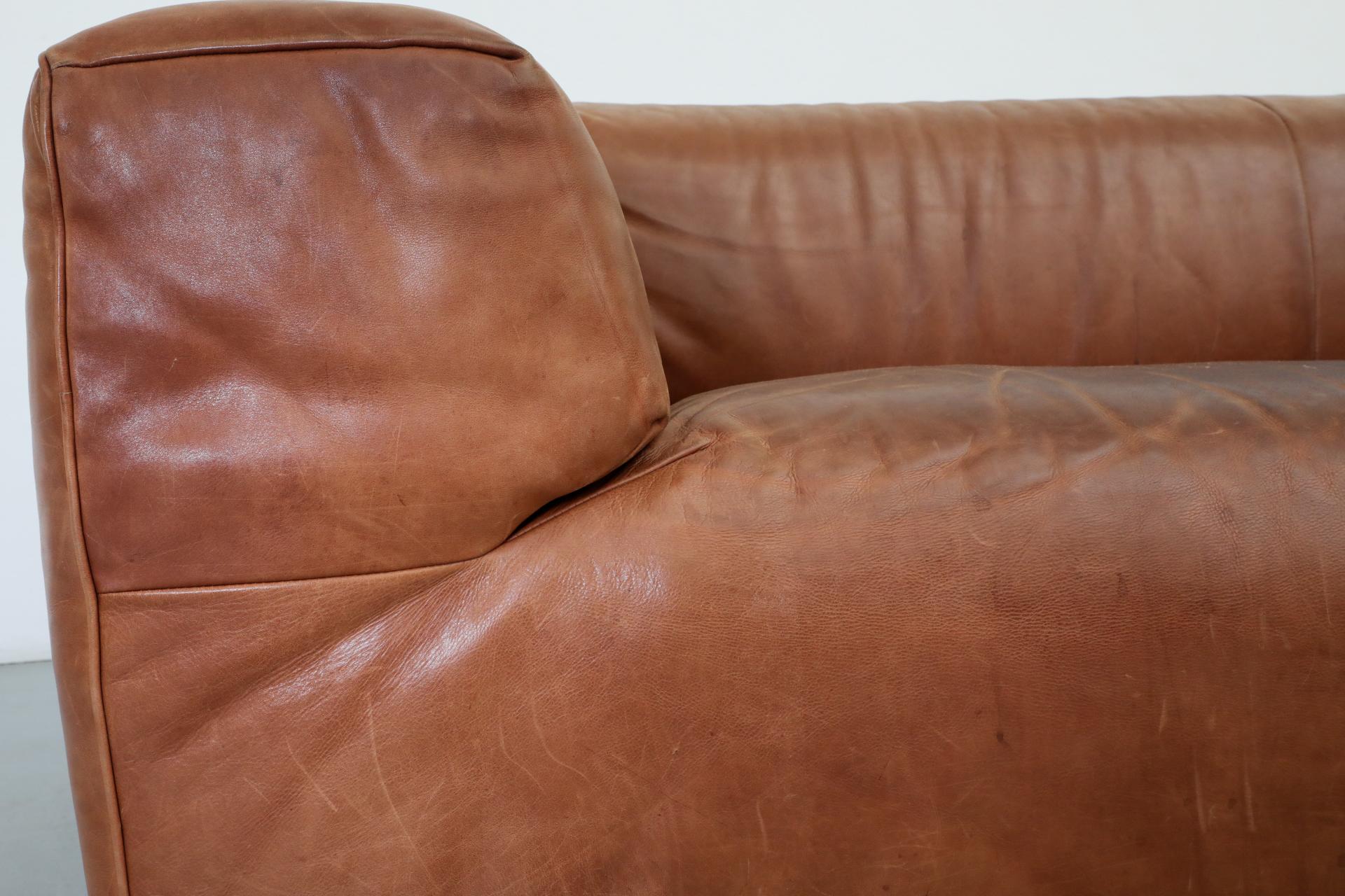 1980's Cognac Leather 