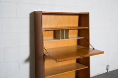 Cees Braakman for Pastoe Bookcase with Built in Desk