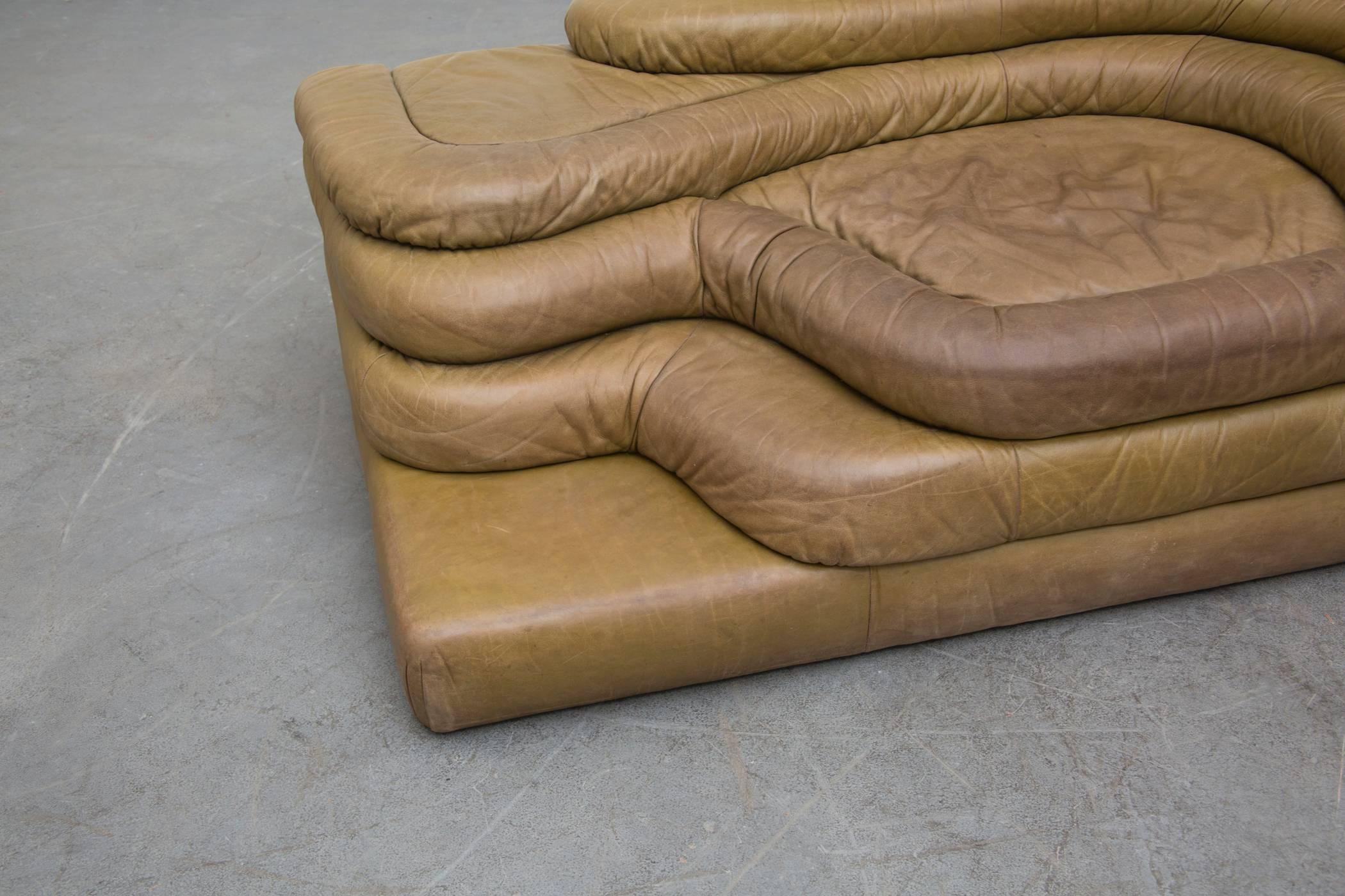 De Sede DS1025 Terrazza Sofa by Ubald Klug In Good Condition In Los Angeles, CA