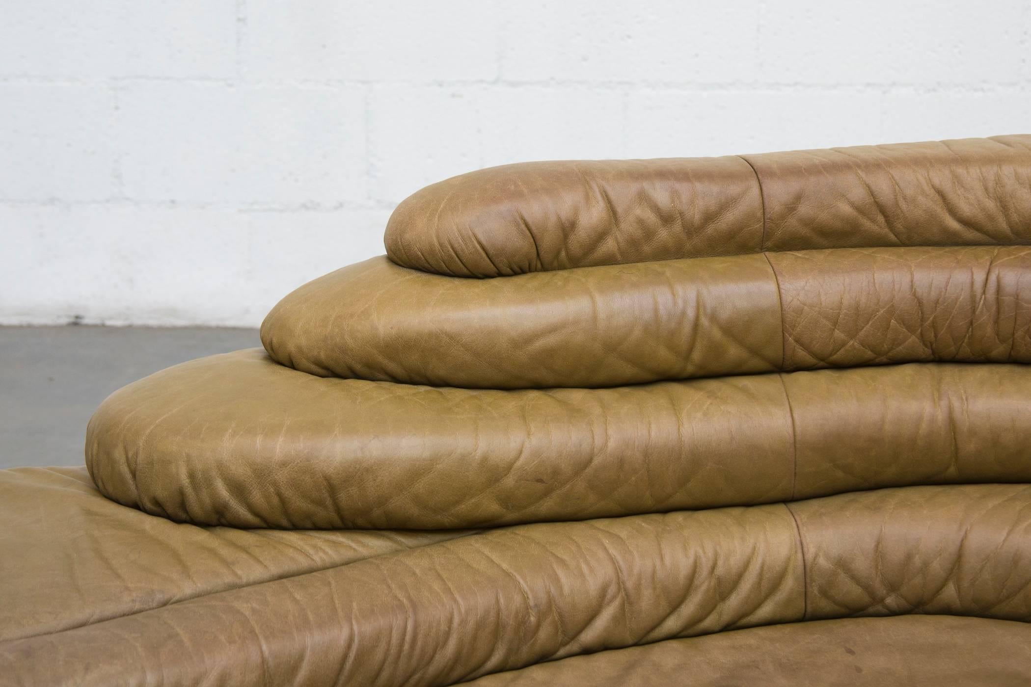 Late 20th Century De Sede DS1025 Terrazza Sofa by Ubald Klug