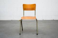 Tubax Birch Stacking School Chairs with Side Hooks