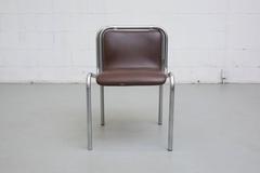 Claire Bataille Modern Chrome Dining Set