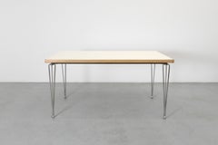 Mesa de comedor postmoderna Thonet de Marius van den Wildenberg para Thonet. 1980's