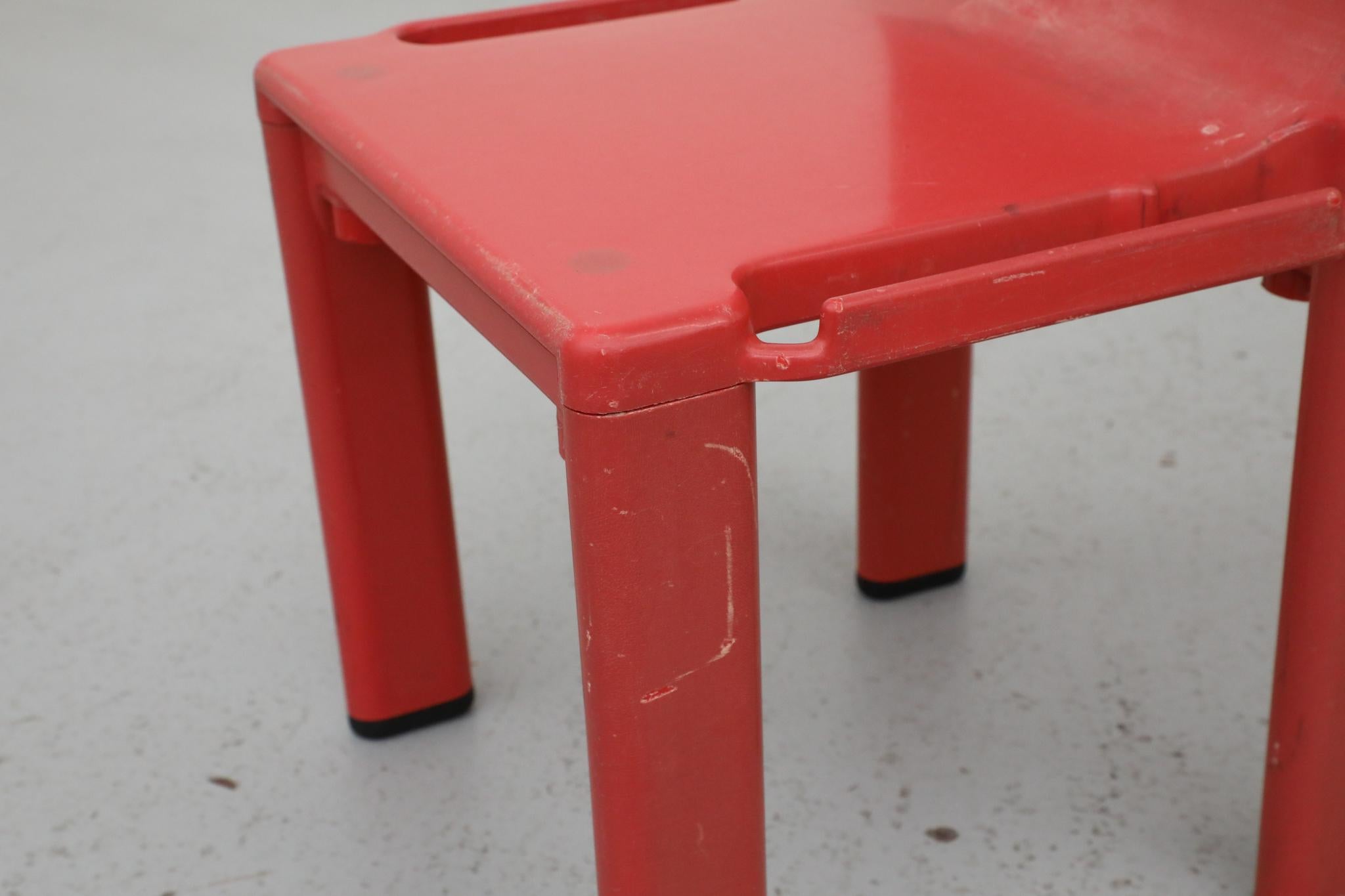 Masayuki Matsukaze Sistema Scuola Children's Chairs for Kartell, 1970s For Sale 1