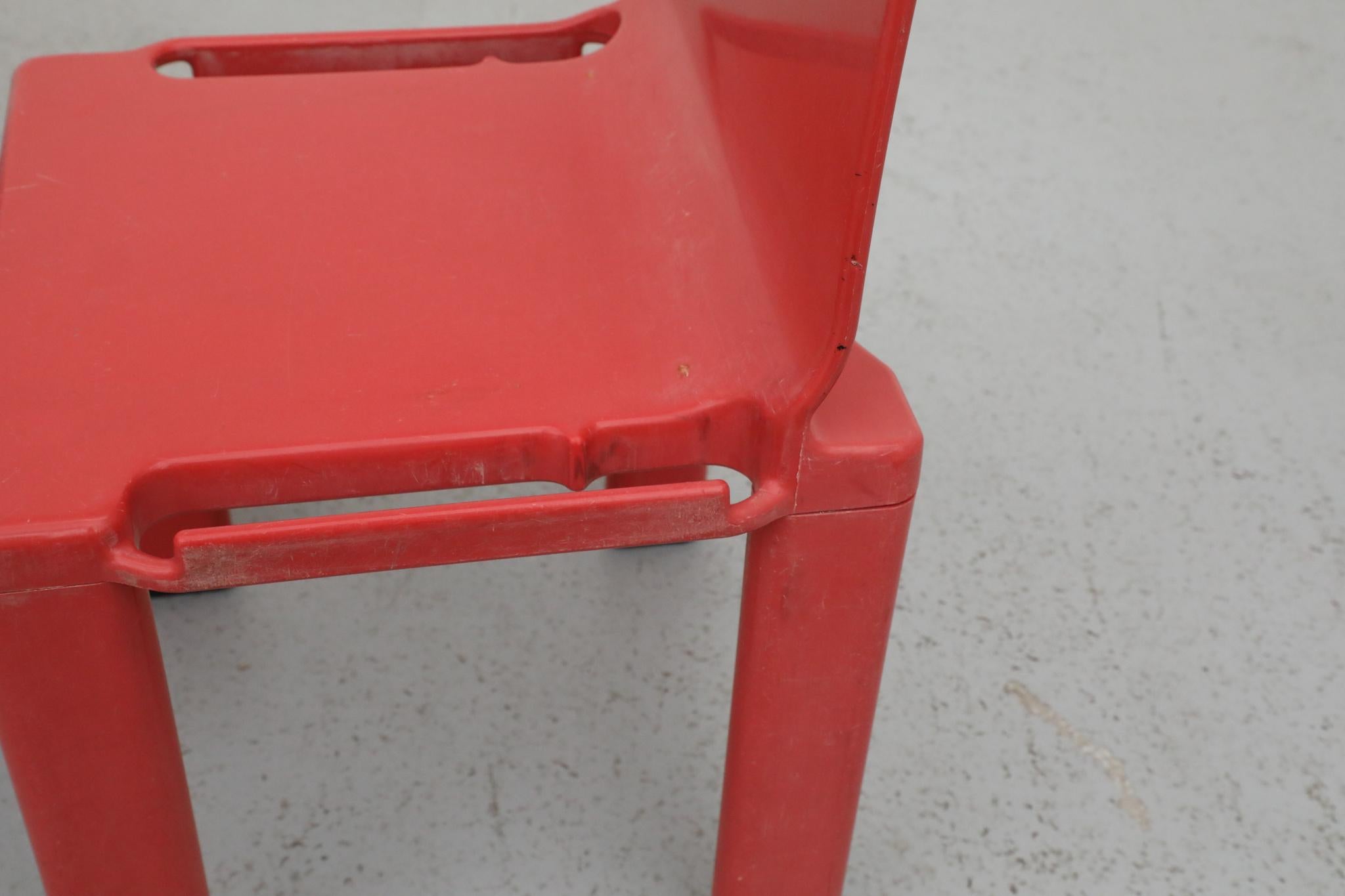 Masayuki Matsukaze Sistema Scuola Children's Chairs for Kartell, 1970s For Sale 4