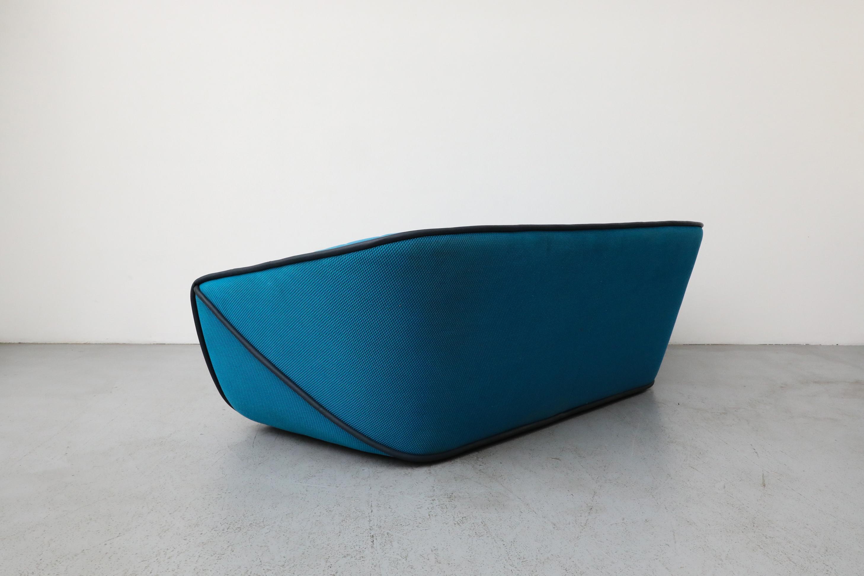Leather Nautil Two Seater Sofa by Cedric Ragot for Roche Bobois For Sale