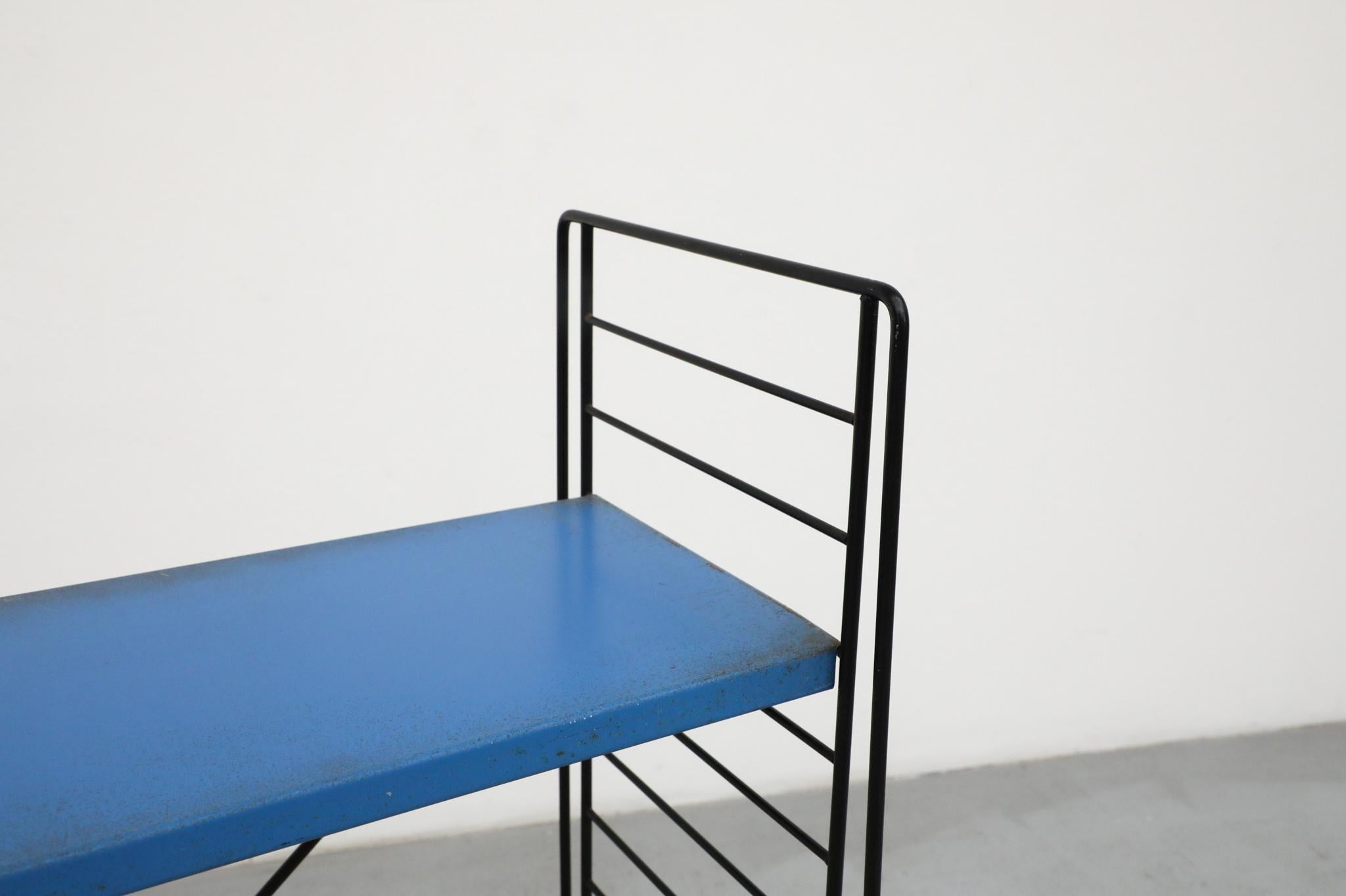 TOMADO Multi-Color Industrial Standing Shelf, 1960s For Sale 2