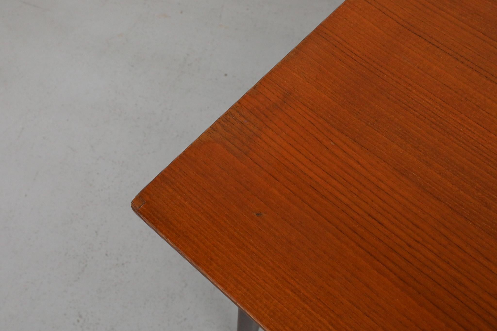 Palutari Teak Desk/Vanity for Dassi, Gio Ponti Style, Mid-Century For Sale 6